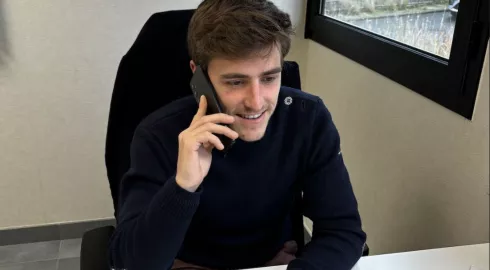 Louis rejoint la team commercial