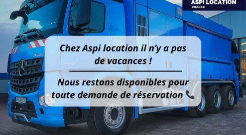 Nous restons ouvert tout l'été !