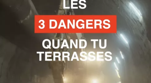 Les 3 dangers quand on terrasse avec une pelle mécanique
